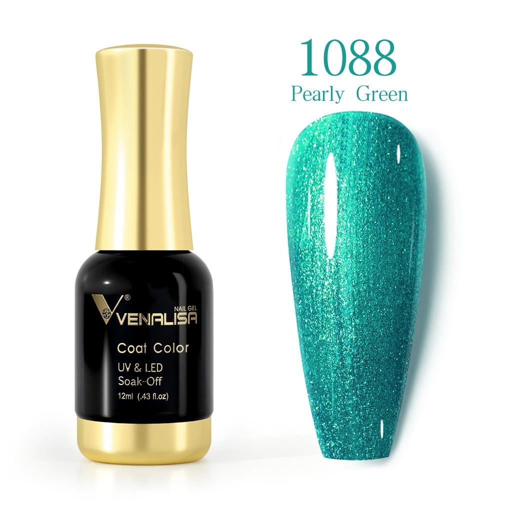 ref1001 -1100 Venalisa 12mlNail Gel Polish 12ml Gorgeous Color Gel Polish Nail Gel Soak Off UV LED Full Coverage Gel Polish Nail Lacquer Varnish