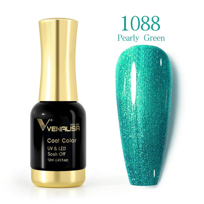 ref1001 -1100 Venalisa 12mlNail Gel Polish 12ml Gorgeous Color Gel Polish Nail Gel Soak Off UV LED Full Coverage Gel Polish Nail Lacquer Varnish