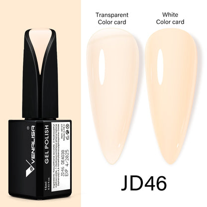 Venalisa 15ml Gel Polish Jelly Color Manicure New Formula Matt Top Coat Luxury Soak Off UV LED Colorful Nail Gel Lacquer