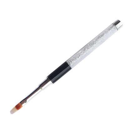 1pc Ombre brosse à ongles Nail Art peinture stylo brosse UV Gel vernis dégradé couleur strass cristal acrylique ongles dessin stylo