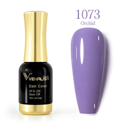 ref1001 -1100 Venalisa 12mlNail Gel Polish 12ml Gorgeous Color Gel Polish Nail Gel Soak Off UV LED Full Coverage Gel Polish Nail Lacquer Varnish