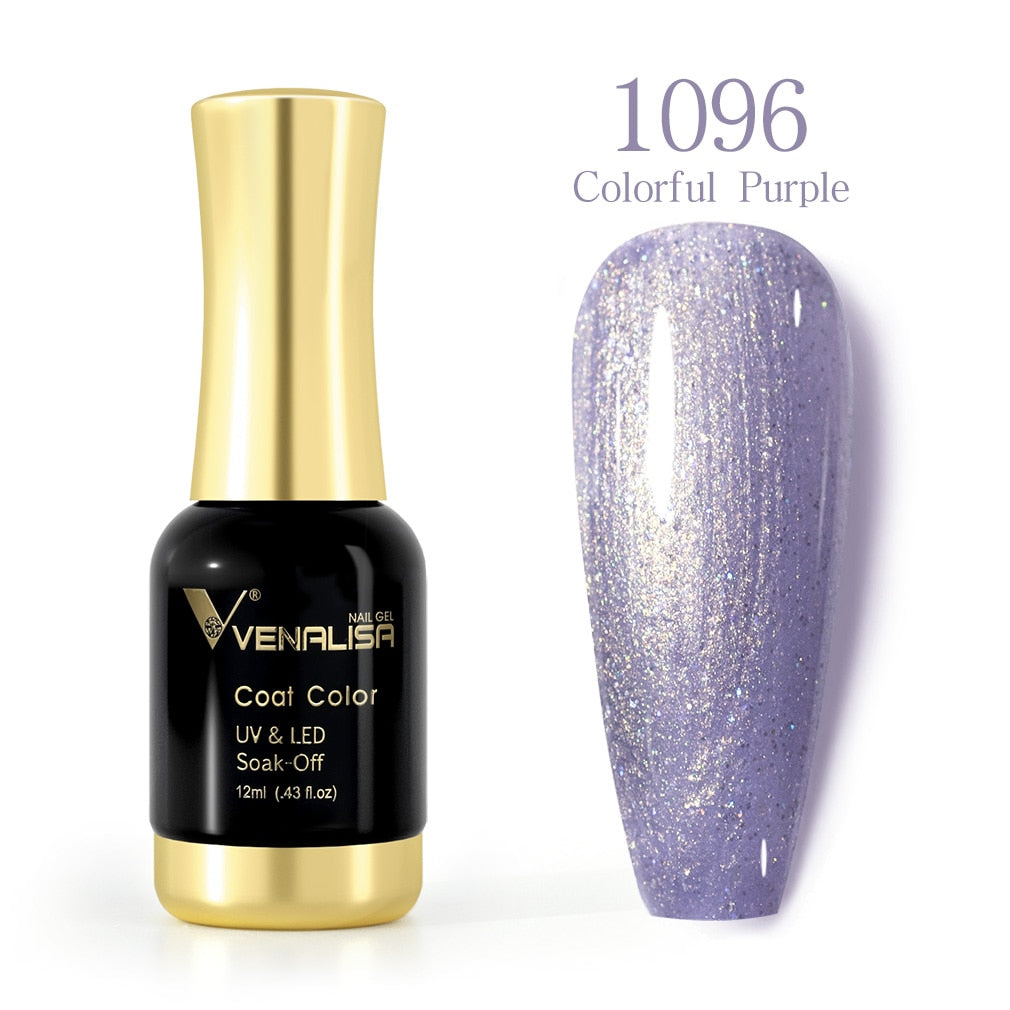 ref1001 -1100 Venalisa 12mlNail Gel Polish 12ml Gorgeous Color Gel Polish Nail Gel Soak Off UV LED Full Coverage Gel Polish Nail Lacquer Varnish