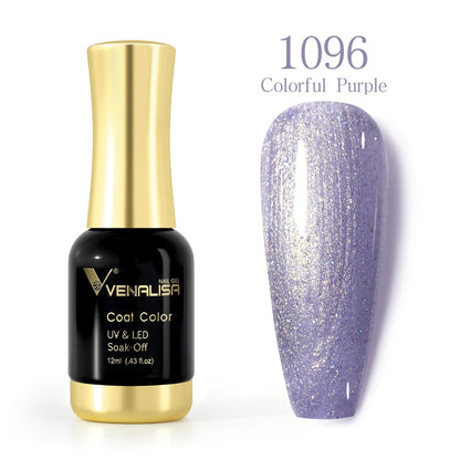 ref1001 -1100 Venalisa 12mlNail Gel Polish 12ml Gorgeous Color Gel Polish Nail Gel Soak Off UV LED Full Coverage Gel Polish Nail Lacquer Varnish