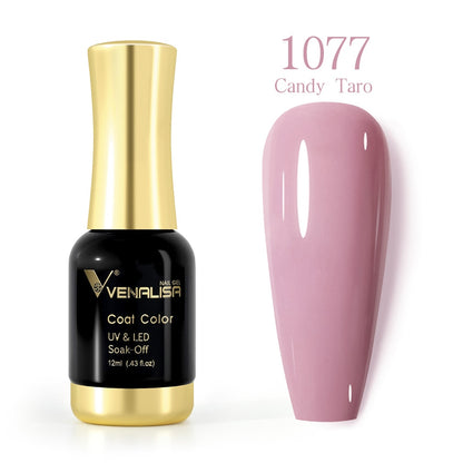ref1001 -1100 Venalisa 12mlNail Gel Polish 12ml Gorgeous Color Gel Polish Nail Gel Soak Off UV LED Full Coverage Gel Polish Nail Lacquer Varnish