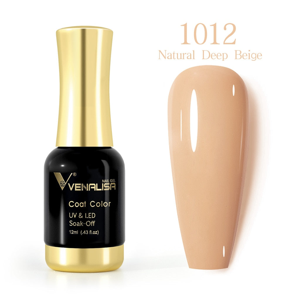 ref1001 -1100 Venalisa 12mlNail Gel Polish 12ml Gorgeous Color Gel Polish Nail Gel Soak Off UV LED Full Coverage Gel Polish Nail Lacquer Varnish