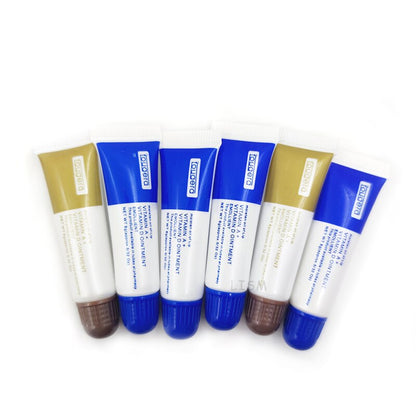 10PCS Microblading Tattoo Aftercare Cream Care Permanent Makeup Fougera Vitamin Ointment A&D Anti Scar Repair Gel Nursing Tattoo