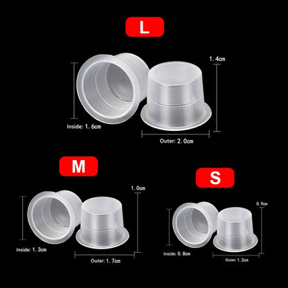 100pcs Tasse pigment tasse colle