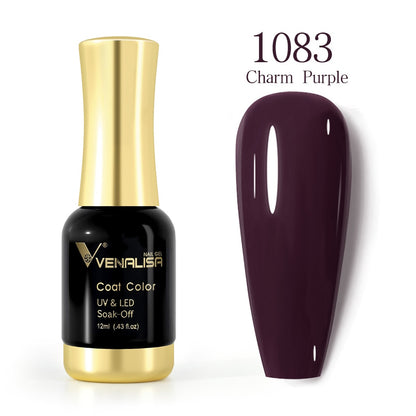 ref1001 -1100 Venalisa 12mlNail Gel Polish 12ml Gorgeous Color Gel Polish Nail Gel Soak Off UV LED Full Coverage Gel Polish Nail Lacquer Varnish
