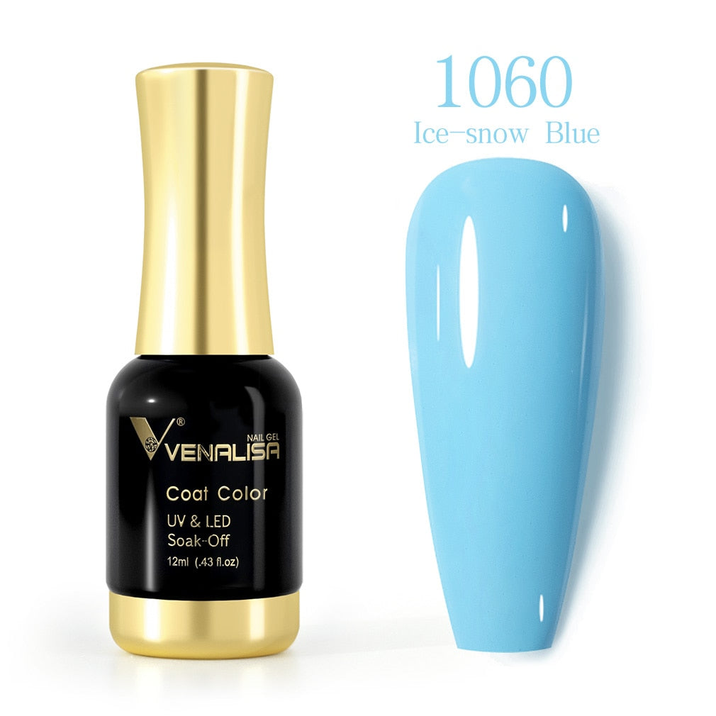 ref1001 -1100 Venalisa 12mlNail Gel Polish 12ml Gorgeous Color Gel Polish Nail Gel Soak Off UV LED Full Coverage Gel Polish Nail Lacquer Varnish
