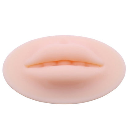 3D Face Tattoo Practice Silicone Fake Skins Practice 1pc Microblading Practice Skin for Face Eyebrows Lips for Tattoo Beginners
