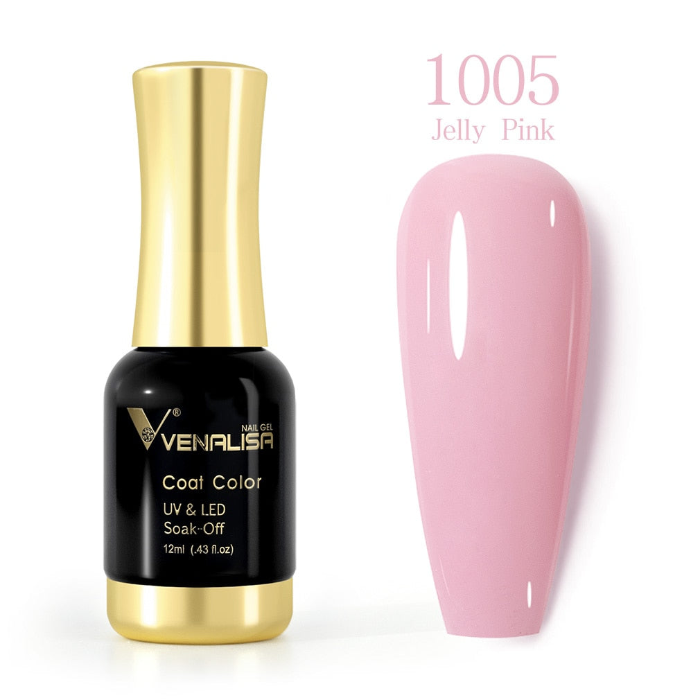 ref1001 -1100 Venalisa 12mlNail Gel Polish 12ml Gorgeous Color Gel Polish Nail Gel Soak Off UV LED Full Coverage Gel Polish Nail Lacquer Varnish