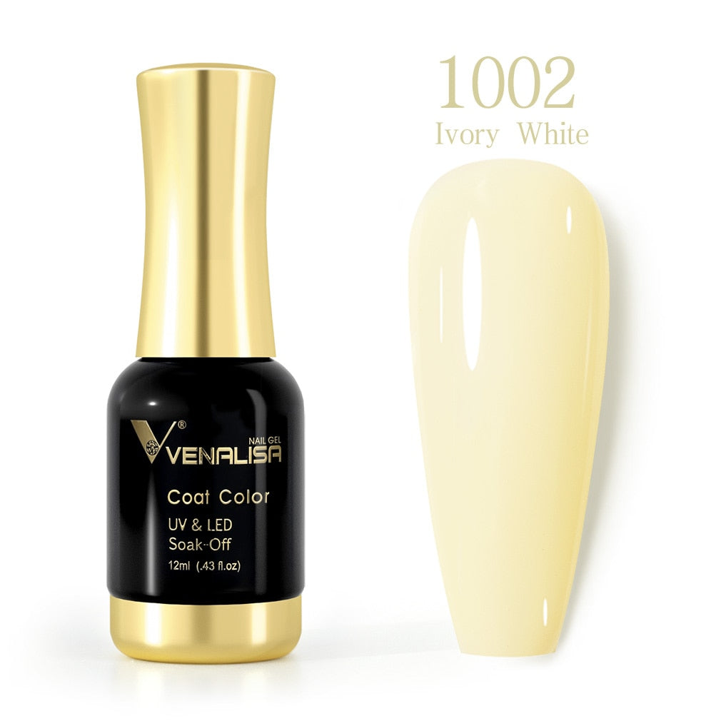 ref1001 -1100 Venalisa 12mlNail Gel Polish 12ml Gorgeous Color Gel Polish Nail Gel Soak Off UV LED Full Coverage Gel Polish Nail Lacquer Varnish