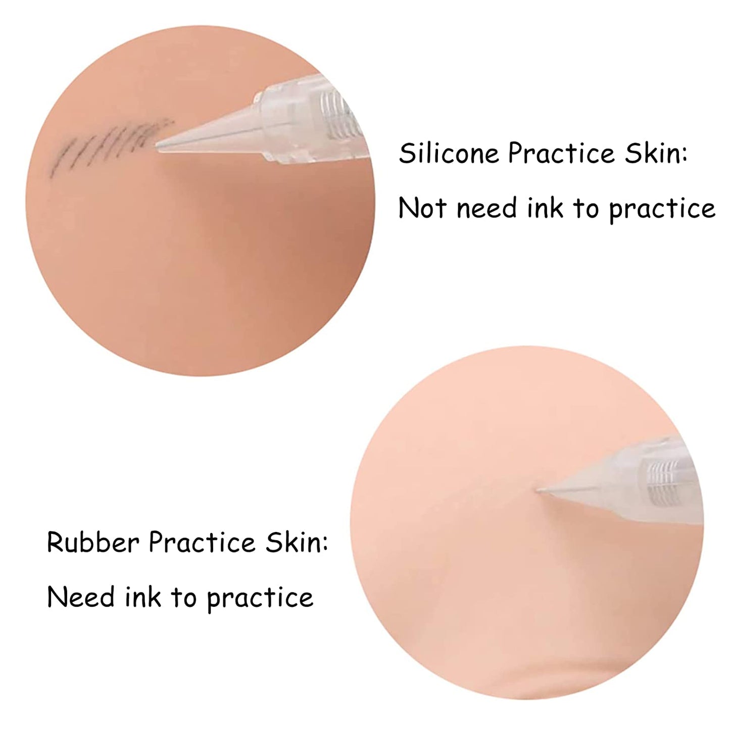 3/5/10/15/20PCS Tattoo Practice Skin Blank Fake Tattoo Skin For Permanent Makeup Tattoo Beginner microblading