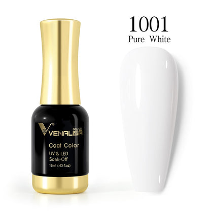 ref1001 -1100 Venalisa 12mlNail Gel Polish 12ml Gorgeous Color Gel Polish Nail Gel Soak Off UV LED Full Coverage Gel Polish Nail Lacquer Varnish