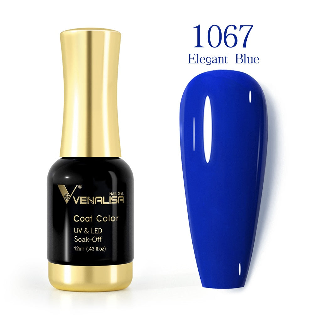 ref1001 -1100 Venalisa 12mlNail Gel Polish 12ml Gorgeous Color Gel Polish Nail Gel Soak Off UV LED Full Coverage Gel Polish Nail Lacquer Varnish