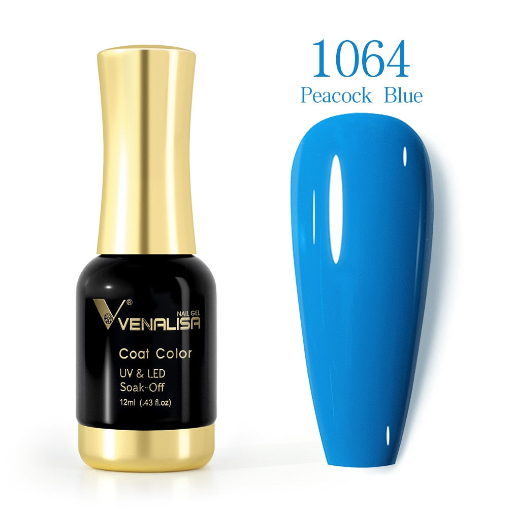 ref1001 -1100 Venalisa 12mlNail Gel Polish 12ml Gorgeous Color Gel Polish Nail Gel Soak Off UV LED Full Coverage Gel Polish Nail Lacquer Varnish