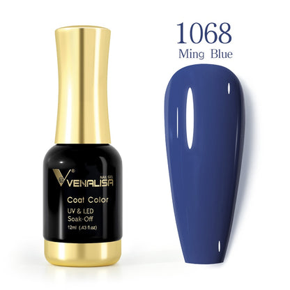ref1001 -1100 Venalisa 12mlNail Gel Polish 12ml Gorgeous Color Gel Polish Nail Gel Soak Off UV LED Full Coverage Gel Polish Nail Lacquer Varnish