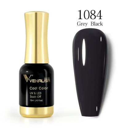 ref1001 -1100 Venalisa 12mlNail Gel Polish 12ml Gorgeous Color Gel Polish Nail Gel Soak Off UV LED Full Coverage Gel Polish Nail Lacquer Varnish