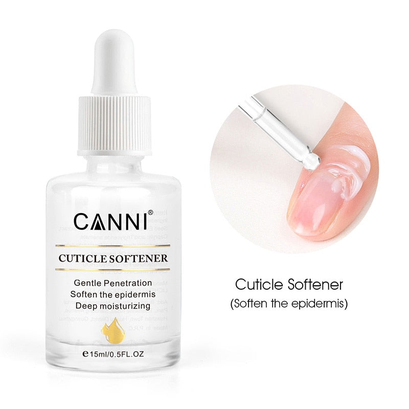 z CANNI 15ml Cuticle Oil Nail Gel Polish Manicure Nail Skin Care Moisturizing Nourish Strengthen for Gel Nail Cuticle Softener